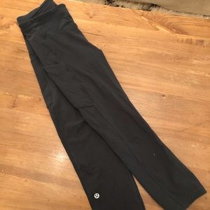 Lululemon Green Yoga Pants